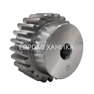 Шестерня цилиндрическая M=2 Z=56 со ступицей (PM28056), EMT - Евромеханика