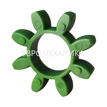 Упругий элемент для GEB 28-38, зеленый, 64 Shore D, EMT - Евромеханика