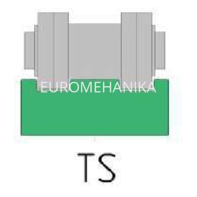 Направляющая тип ТS для 12В-1 Н-20, L-2000 - Евромеханика
