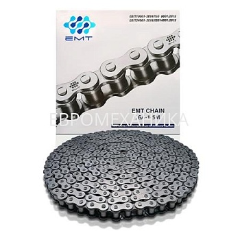 Цепь роликовая 16A-1 (80-1, ПР-25,4-60), EMT - Евромеханика