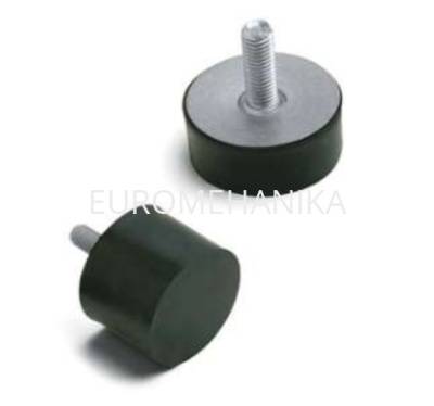 Виброизолятор 1P1M4 30x30 55 Shore A - Евромеханика
