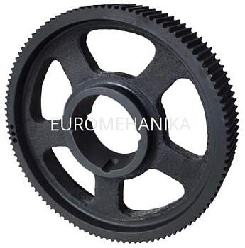 Шкив зубчатый под втулку тапербуш TL 168 14M 55 (3020), EMT - Евромеханика