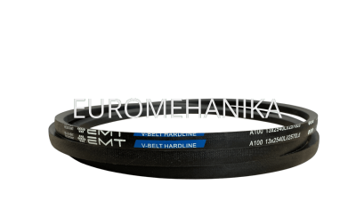 Ремень клиновой A100, 13х 2540Li/ 2570Ld, V-BELT HARDLINE, EMT - Евромеханика