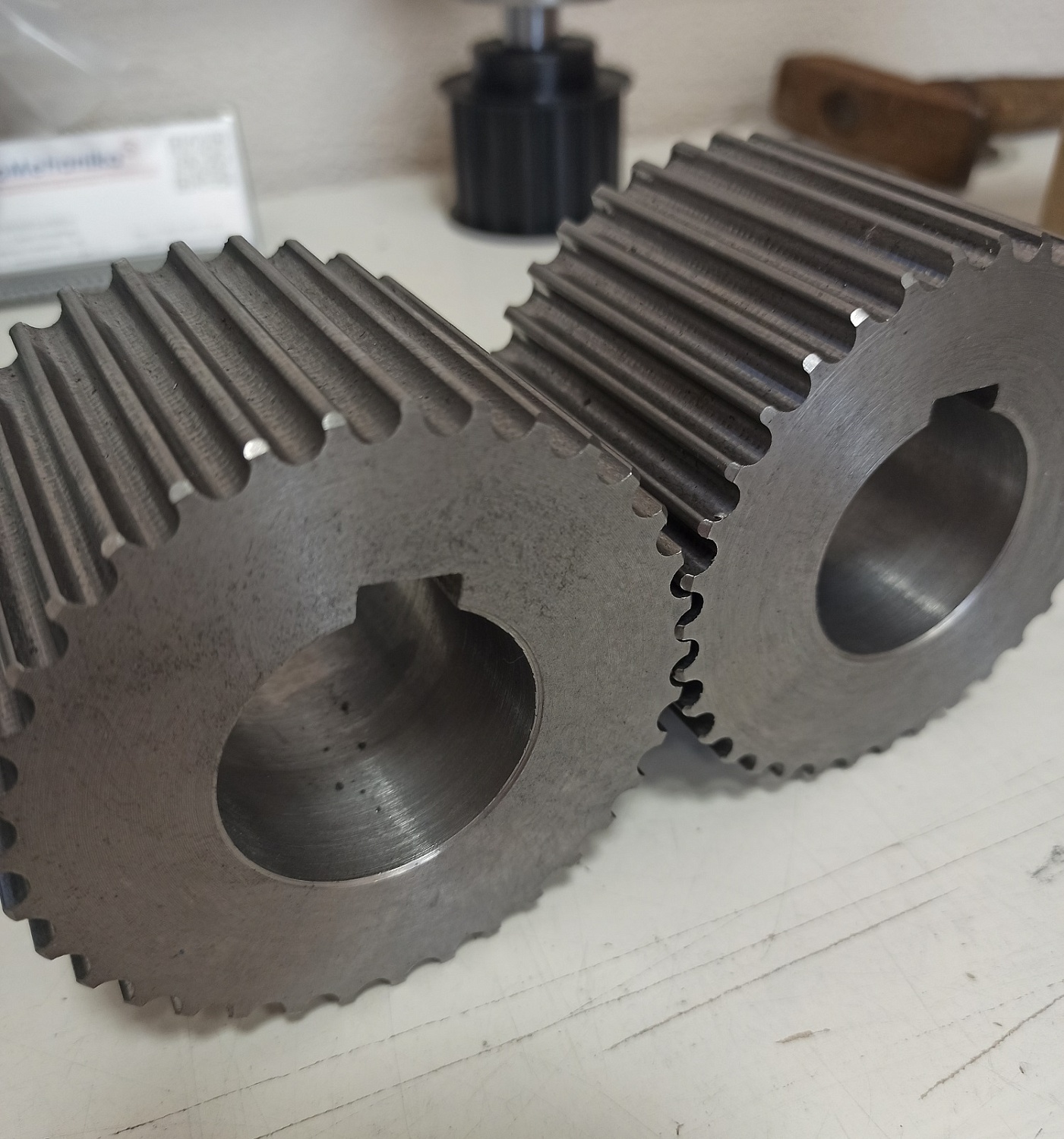 Изготовление зубчатых шкивов из заготовок в Москве