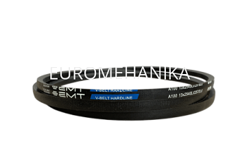 Ремень клиновой A100, 13х 2540Li/ 2570Ld, V-BELT HARDLINE, EMT - Евромеханика