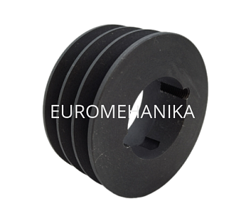 Шкив для клиновых ремней SPA 500 03 под втулку тапербуш 3020, EMT - Евромеханика