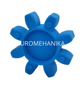 Упругий элемент для муфты без люфта GS 38/45 (TRASCO ES 38/45), 80 Shore A, синий, EMT - Евромеханика