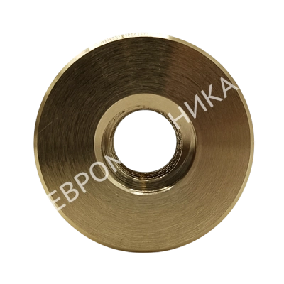 Гайка трапецеидальная латунная (HPb59-1) LRM 40х7 без фланца (правая резьба), EMT - Евромеханика