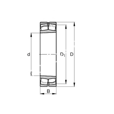 Подшипник 24136-E1-XL-K30 FAG - Евромеханика