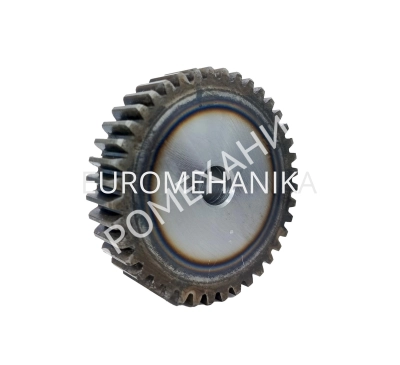 Шестерня цилиндрическая M=6 Z=16 с закалкой зуба (PM34T16), EMT - Евромеханика