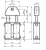 Натяжитель GRIGIO GP 10 NB2S со звездочкой для цепи 08B-1, Z=18 - Евромеханика