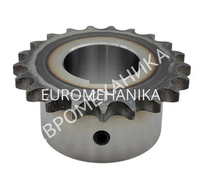 Звездочка с готовым отверстием 12B-1, Z=18, D1=40 мм, с закалкой зубьев - Евромеханика