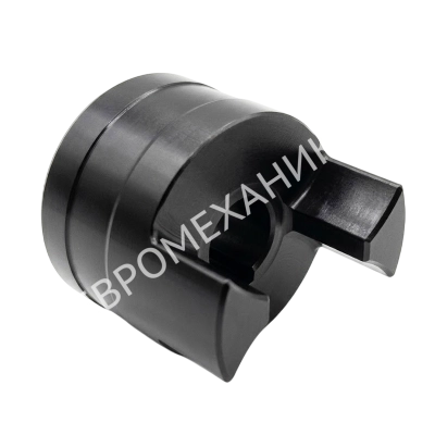 Полумуфта XL0 L50, с готовым отверстием d=16 мм, шпон паз 5х2,3мм+винт М6, СТАЛЬ, EMT - Евромеханика