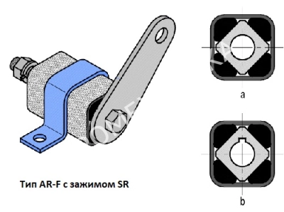 Упругий элемент VIB Type AR-F 70 х 120 - Евромеханика