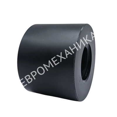 Гайка трапецеидальная полиамидная (POM) PRD 28х5 без фланца (правая резьба), EMT - Евромеханика