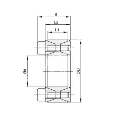 Втулка зажимная BK 40 140 x 190 (KLGG140) - Евромеханика