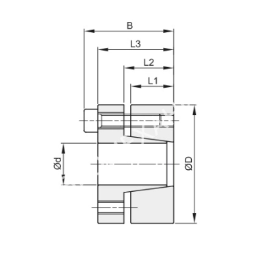Втулка зажимная BK 13 70 x 110 (KLAA070), EMT - Евромеханика