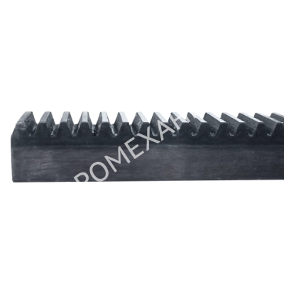 Рейка зубчатая M 2, 20х20 мм, L=2000 мм с закалкой зубьев, EMT - Евромеханика