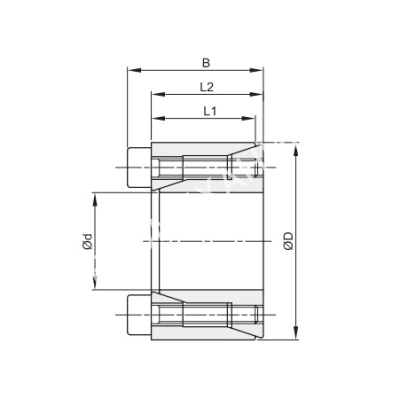 Втулка зажимная BK 61 17 x 35 (KLSS017) - Евромеханика