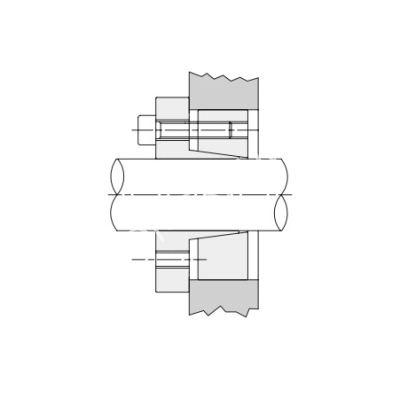 Втулка зажимная BK 15 45 x 80 (KLBB345) - Евромеханика