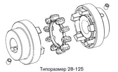 Муфта POLY-NORM 110 AR, EMT - Евромеханика