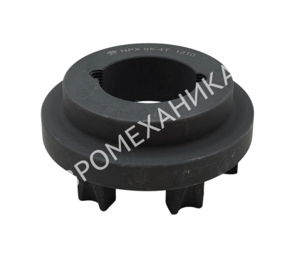 Полумуфта N-EUPEX 225 часть 4, тип F под втулку тапербуш 3020, EMT - Евромеханика